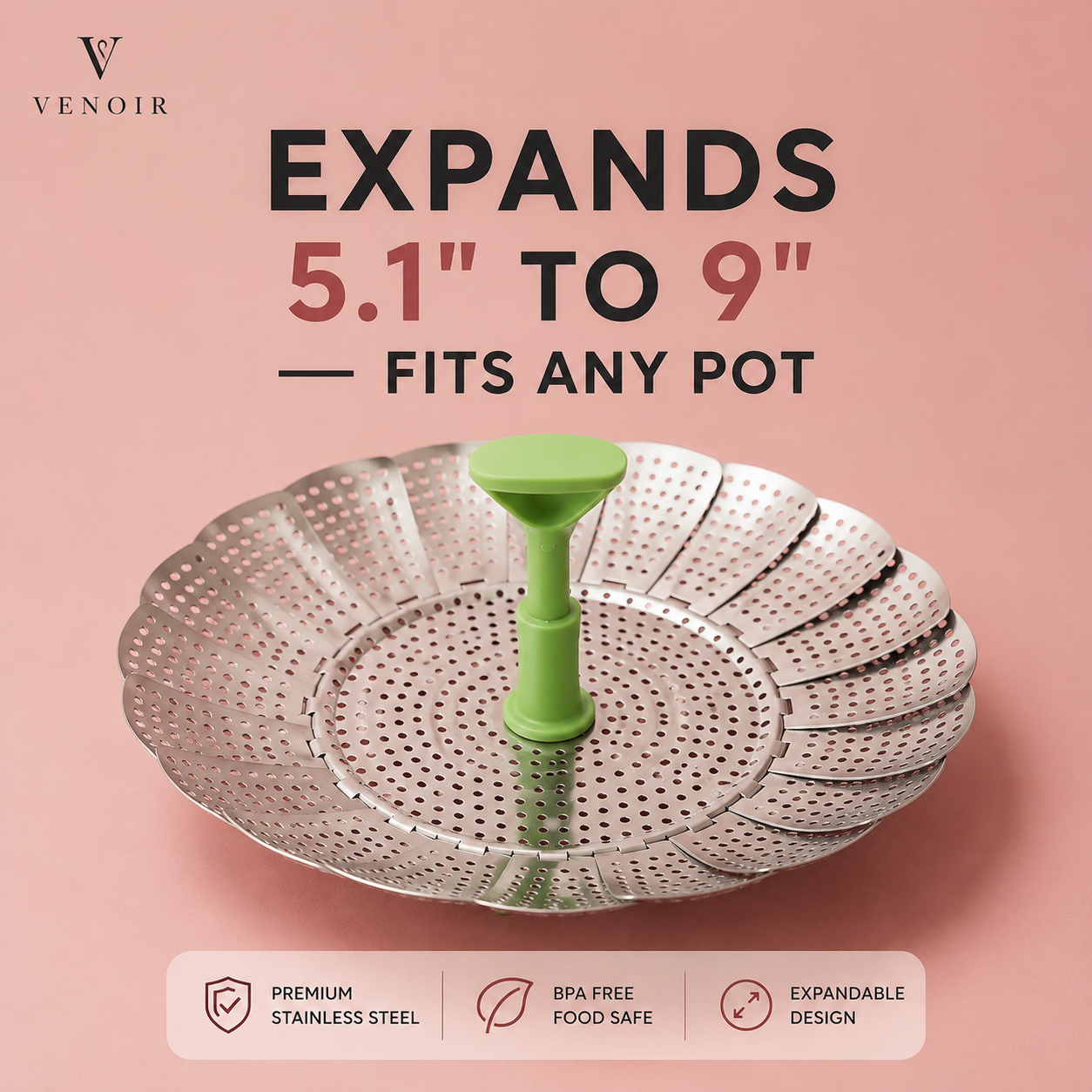 Venoir Bloom Steamer Basket