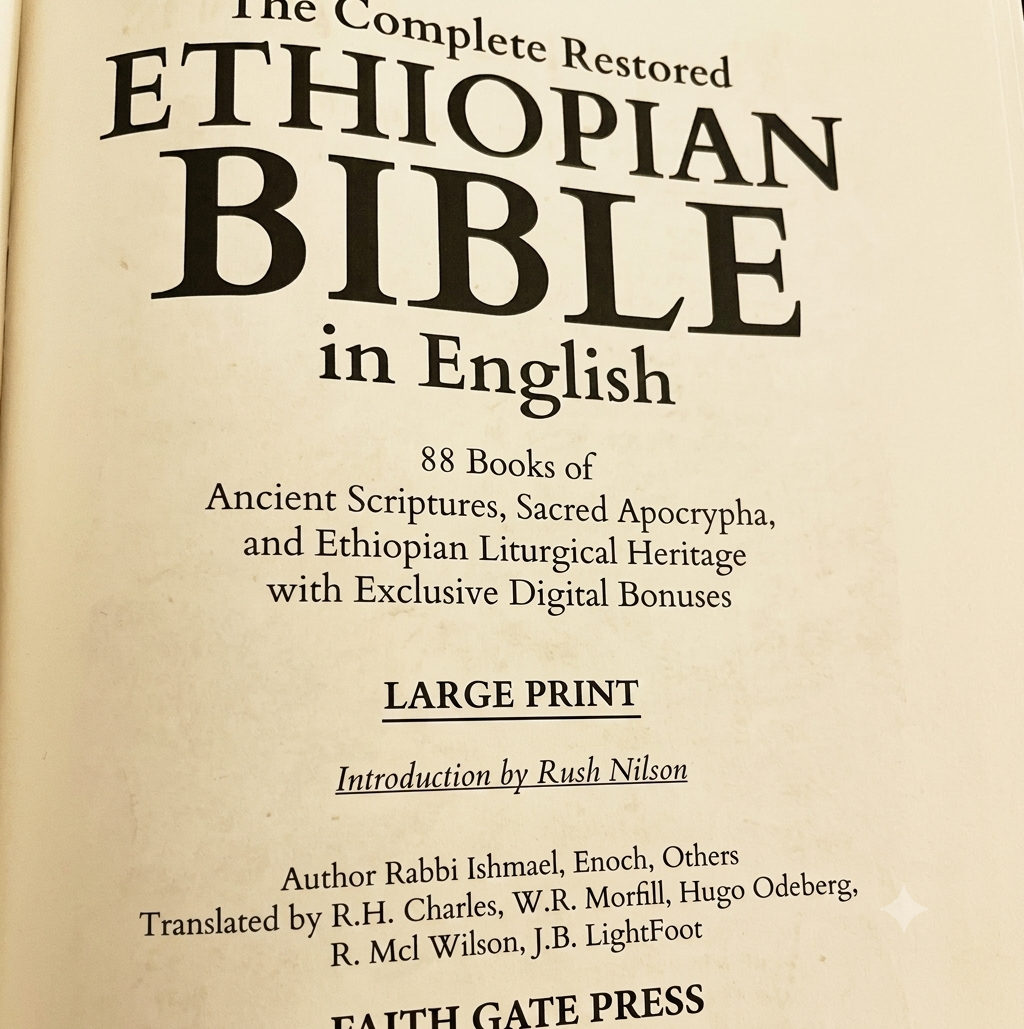 The Ethiopian Bible: Complete 88-Book (English Edition • Extra-Large 17-Point Print • Illustrated)