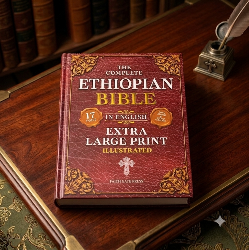 The Ethiopian Bible: Complete 88-Book (English Edition • Extra-Large 17-Point Print • Illustrated)